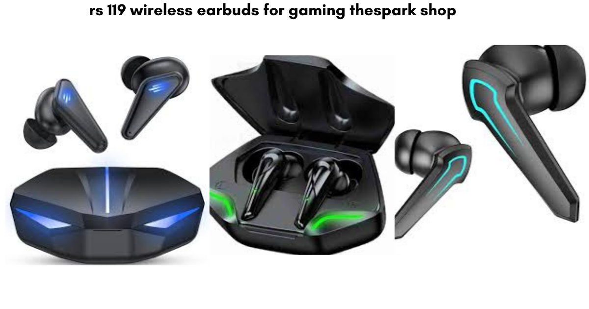 rs 119 wireless earbuds for gaming thespark shop